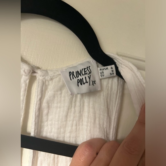 PRINCESS POLLY Lakeisha White Mini Dress - Picture 5 of 6